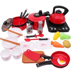 Kuchnia Dla Dzieci Duży Zestaw Xxl Akcesoria Garnki