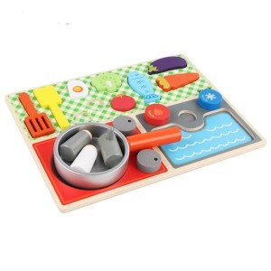 Montessori Drewniana Mini Kuchnia Dla Dzieci Super Edykacyjna Zabawka