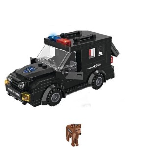 Zabawka Duży Zestaw Klocki Policja S.w.a.t City