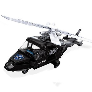 Zabawka Duży Zestaw Klocki Policja S.w.a.t City