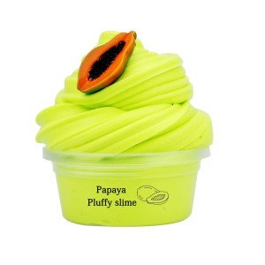 Zabawka Kolorowy Slime Dla Dzieci Antystresowa Rozciągliwa Puszysta Deser