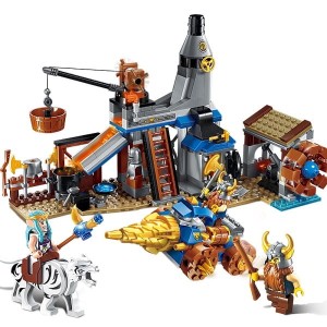 Klocki Zestaw Wojownicy Zamku