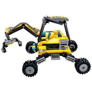 Zestaw Klocki Koparka Budowlana  Dla Chłopca