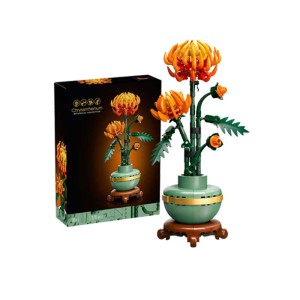 Klocki Zestaw Icons Botanicals Chryzantema 278 Elementów