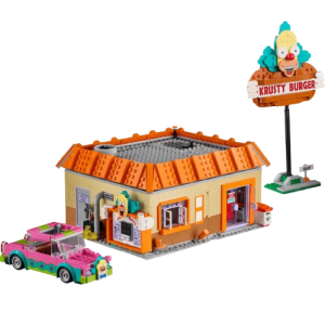 Klocki Zestaw Icons The Simpsons Krusty Burger 1635 Elementów
