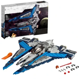 Zestaw klocki STAR WARS Gwiezdne Wojny Mandalorian Starfighter 544szt