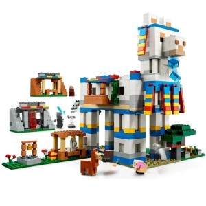 Klocki Zestaw Minecraft Wioska Lamy 1252 Elementy