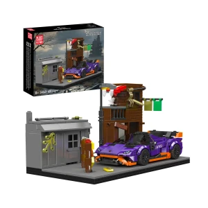 Zestaw Klocki Technic Lambo HURACAN STO WasteLand 601szt