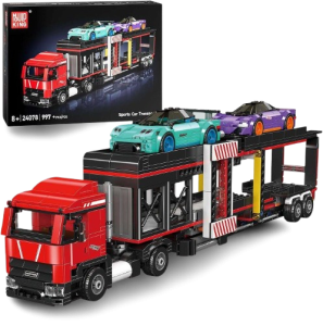 Zestaw Klocki Technic Transporter Aut Sportowych 997szt