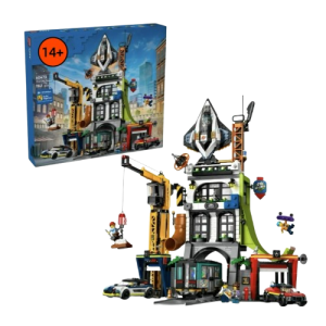 Zestaw Klocki Duży City Wieża Miasto 1941szt