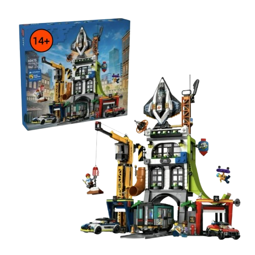 Zestaw Klocki Duży City Wieża Miasto 1941szt