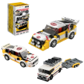 Zabawka Zestaw Klocki AUDI QUATTRO TEAM 1:32 1600szt