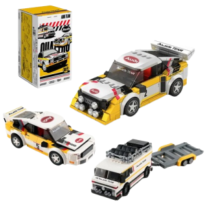 Zabawka Zestaw Klocki AUDI QUATTRO TEAM 1:32 1600szt