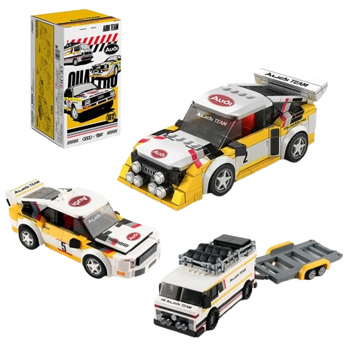 Zabawka Zestaw Klocki AUDI QUATTRO TEAM 1:32 1600szt