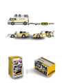 Zabawka Zestaw Klocki AUDI QUATTRO TEAM 1:32 1600szt