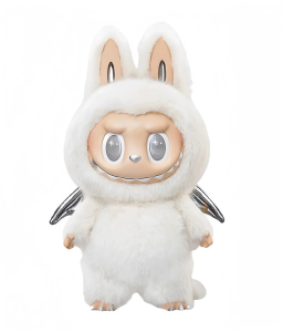 LABUBU Pluszowa Lalka Figurka Duża 38CM Biały Anioł