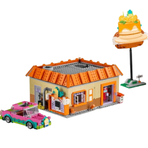 Kreatywna Zabawka Klocki Zestaw ICONS The Simpsons Krusty Burger 1635szt