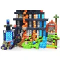 300szt Magnetyczne Klocki Minecraft Zestaw w Pudełku TNT