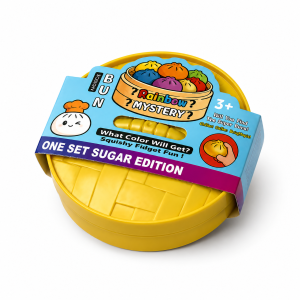 Zabawka Gniotek Squishy Dumpling 10 cm rainbow