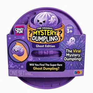 Mystery Dumpling Ghost Antystresowa Zabawka Niespodzianka Duszek Fioletowy 8,5 cm