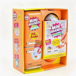 ZURU MINI BRANDS Mini Lodówka Fill the Fridge + 2 Kule Niespodzianki 