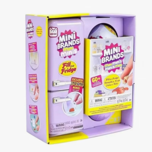ZURU MINI BRANDS Mini Lodówka Fill the Fridge + 2 Kule Niespodzianki