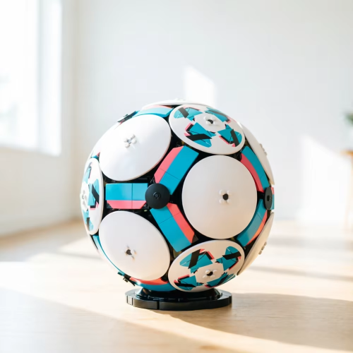 Zabawka Zestaw Klocki Football Piłka Nożna 1498 szt