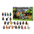 Zestaw Kalendarz Świąteczny Adwentowy MINECRAFT