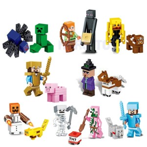 Zestaw Figurek Minecraft My World 17 Szt 