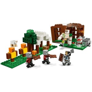 Zestaw Klocki I Figurki My World Minecraft Zombie Outpost+ Figurki